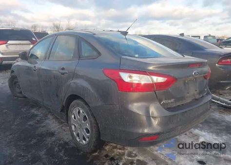 2012 Ford Focus Se from USA, damaged, VIN 1FAHP3F25CL328631